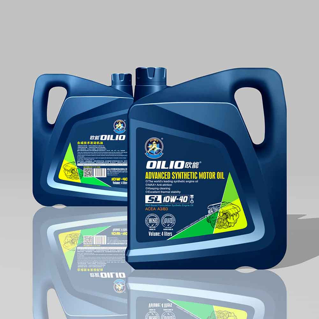 Synthetic Engine Oil ILSAC GF-3 API SL 5W-30, 10W-40, 15W-40 for Turbocharged Cars
